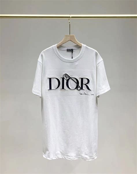 blue dior tshirt|DIOR MEN T.